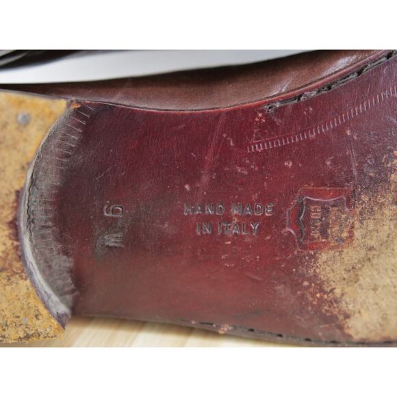 Bruno Magli Loafers Men\'s Size 9 W‎ Brown Made in Italy